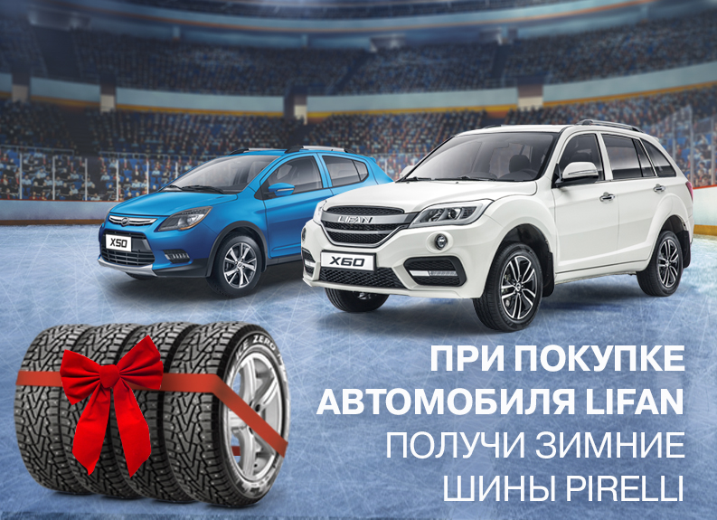 Зимние шины в подарок